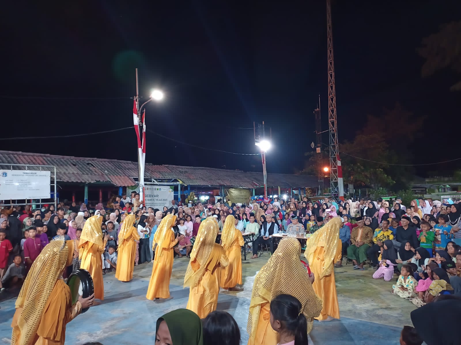 Kapolsek Kepulauan Seribu Utara Hadiri Kegiatan Menyambut Tahun Baru Islam di Pulau Kelapa