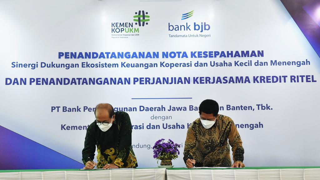 Ciptakan Wirausaha Muda & Koperasi Modern, Kemenkop Gandeng Bank BJB, Unpad dan Ika Ikopin