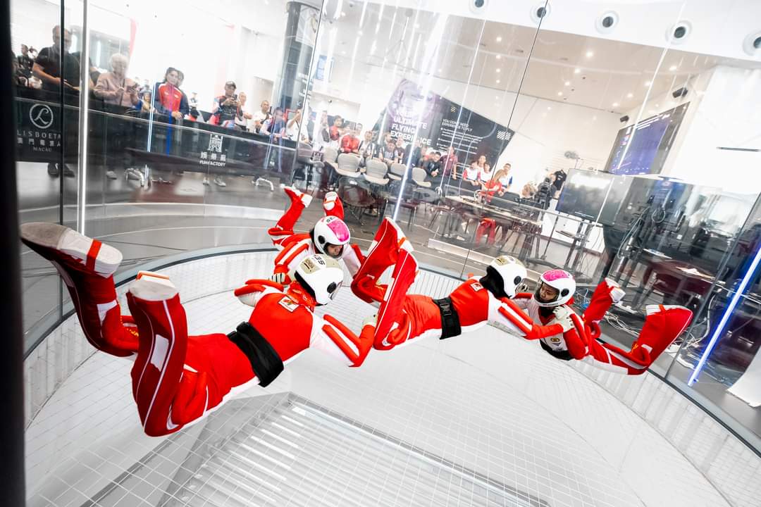 TIM NASIONAL INDOOR SKYDIVING INDONESIA MERAIH PRESTASI PADA KEJUARAAN ASIA