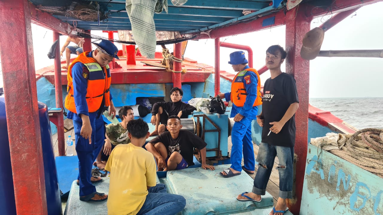 Satuan Polair Polres Kepulauan Seribu Himbau Ke Nelayan Jaga Keselamatan Diri