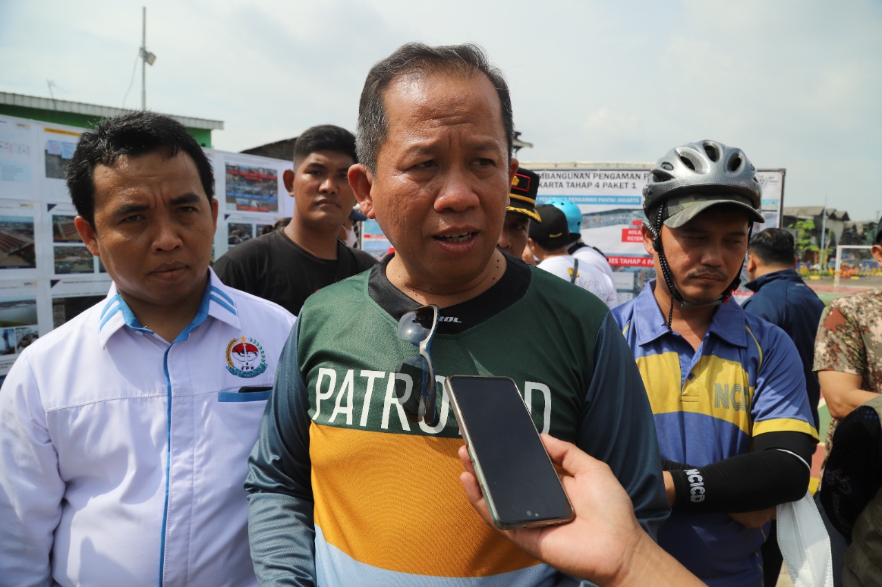 Tanggul Pantai Hingga Kolam Retensi Rampung Dibangun, Walikota Jakut Sebut Kalibaru Tak Lagi  Rawan Banjir