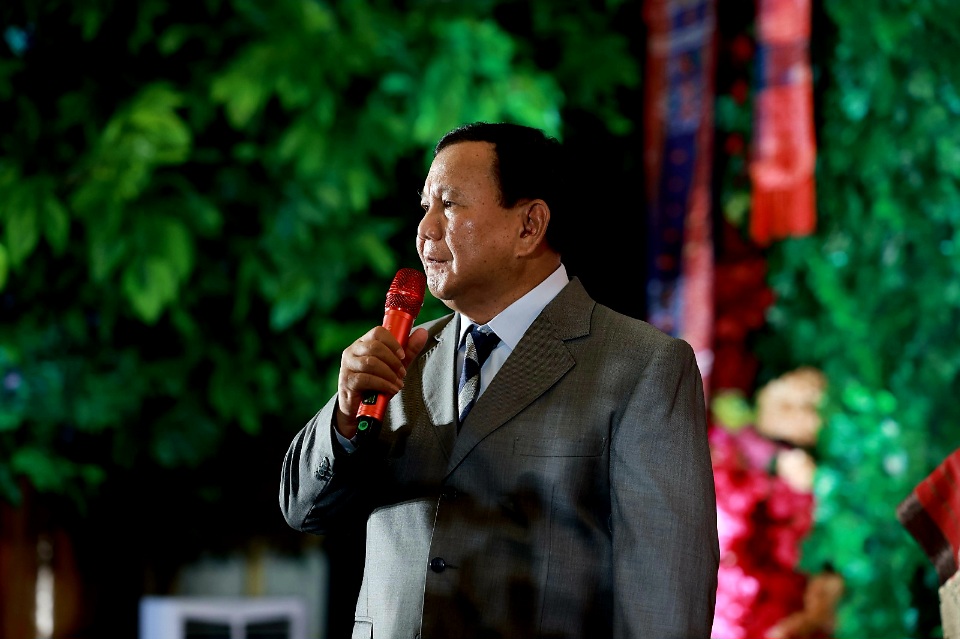 Doa Prabowo saat Hadiri Pernikahan Anak Hotman Paris: Semoga Berbahagia dan Diberi Kebaikan