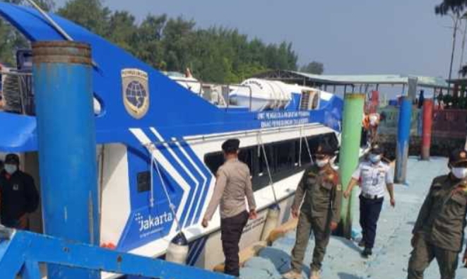 Tiba di Kepulauan Seribu Selatan, 168 Penumpang Kapal Diwajibkan Taat ProKes dan Scan PeduliLindungi