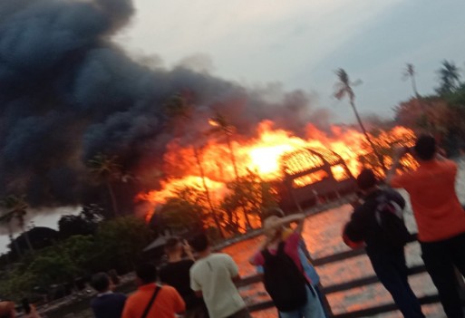 Penginapan Putri Duyung Cottage Ancol Terbakar