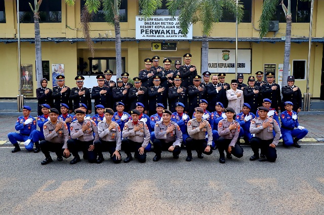 Polres Kepulauan Seribu Peringati Hari Kesaktian Pancasila dengan Upacara Khidmat
