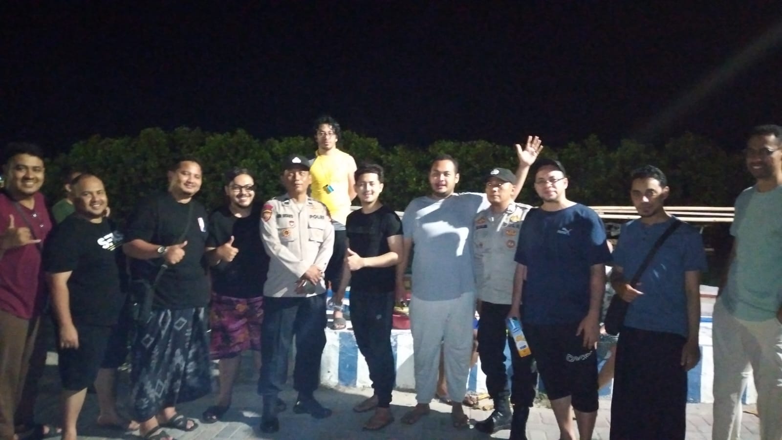 Polsek Kepulauan Seribu Utara Gencar Patroli Malam Polri Presisi di Pulau Kelapa untuk Meningkatkan Keamanan Wisatawan