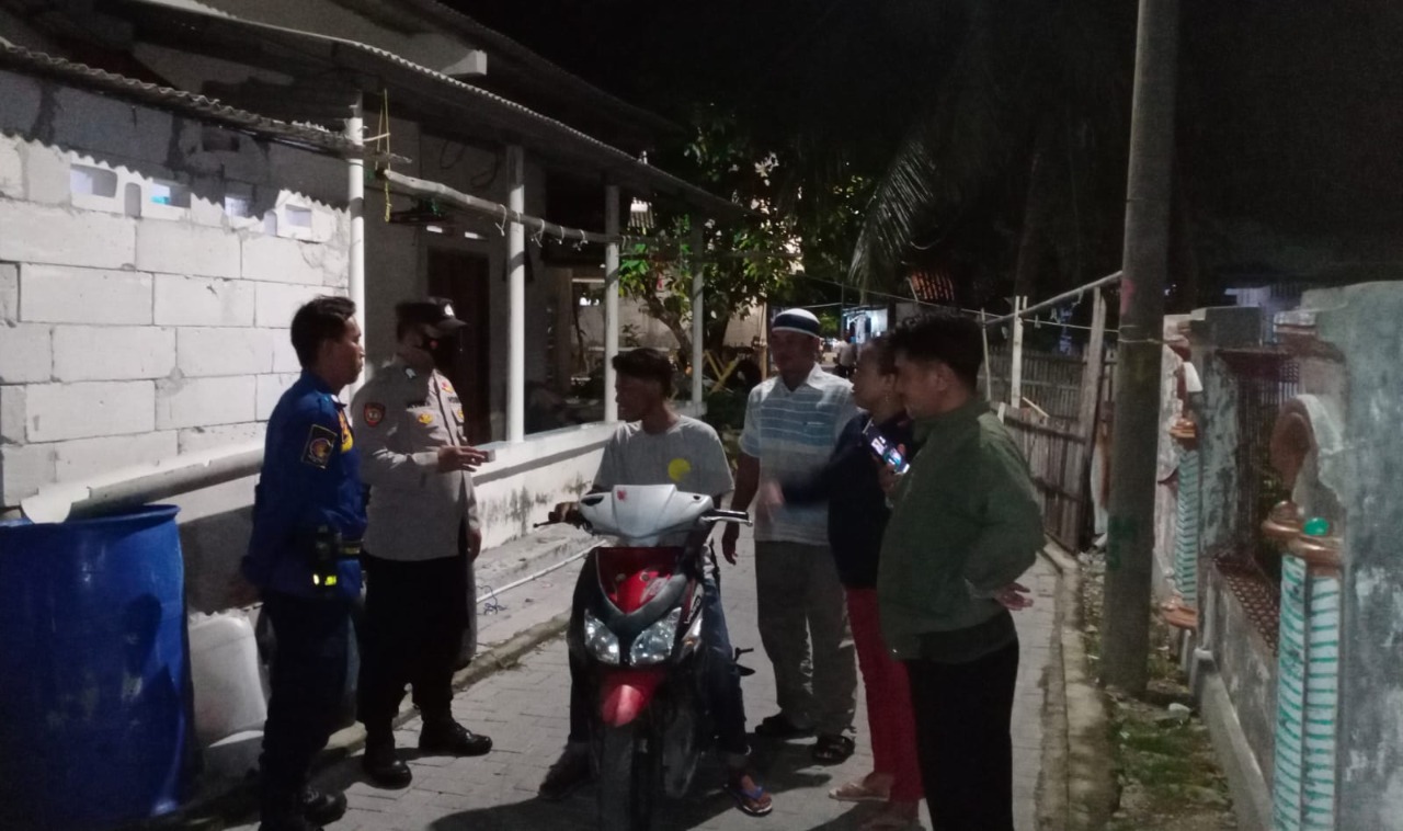 Patroli Malam Polsek Kepulauan Seribu Selatan Perkuat Kamtibmas Wilayah