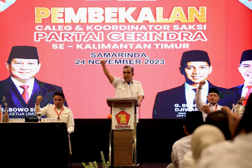 Sekjen Gerindra: Kita Optimis Bisa Menang Satu Putaran, Tapi Jangan Jumawa dan Takabur