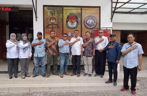 Audensi Dengan KPU, Ketua PWI Jakut Ajak Insan Pers Tingkatkan Profesionalisme Jelang Tahun Politik