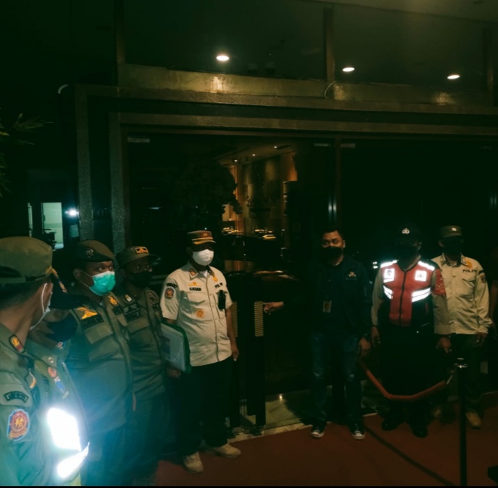 PPKM Level 1, Polsek Pademangan Gelar Monitoring Tempat Hiburan Malam