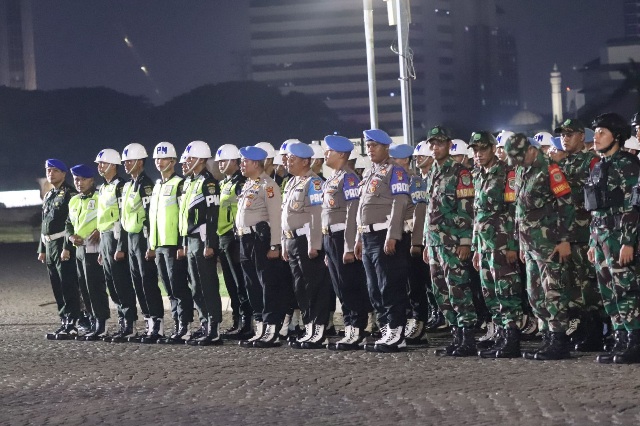 Amankan Jakarta, Polda Metro Jaya Gelar Patroli Skala Besar Gabungan