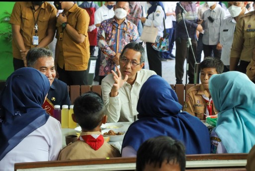 Heru Budi Canangkan Sertifikasi Kantin Sehat Sekolah di SDN Kapuk Muara 03