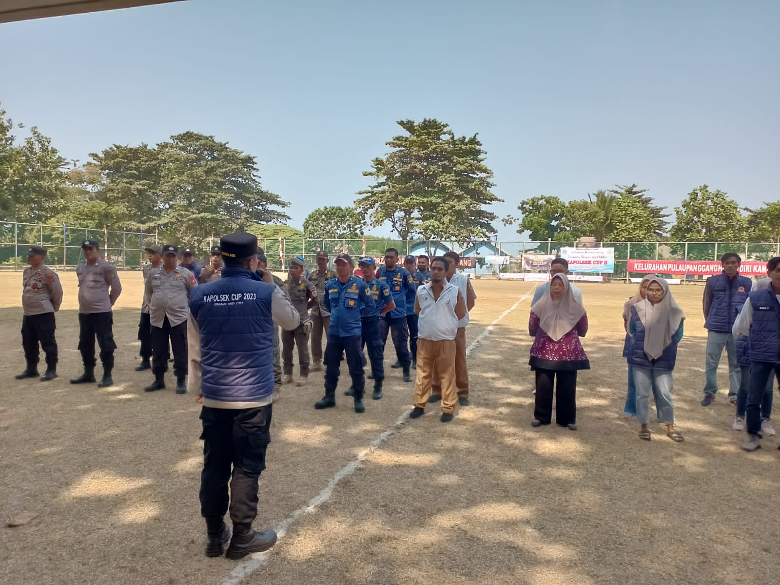 Kapolsek Kepulauan Seribu Pimpin Giat Pengamanan Turnamen Kapolsek Cup II
