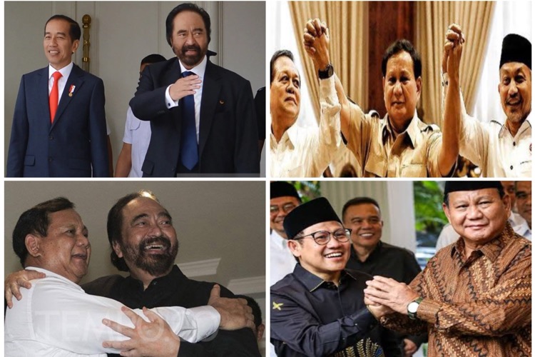 Potensi Prabowo Merangkul Nasdem, PKS, dan PKB, Tampak Ada, Jika Anies Tetap Ngotot Mengugat ke MK Kemungkiban Akan Gigit Jari