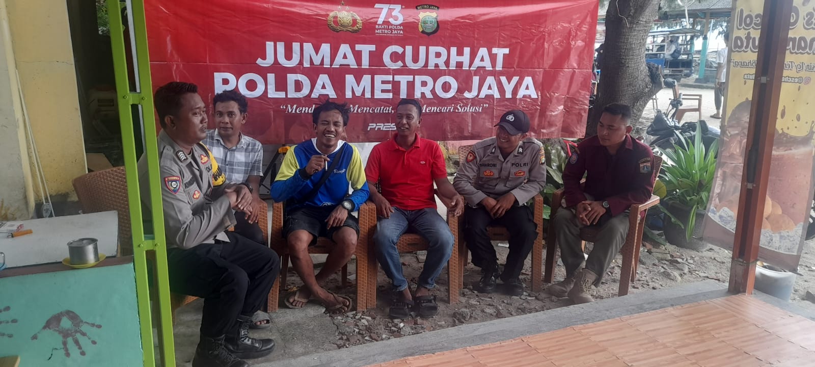 Jumat Curhat Wadah Warga Pulau Pari Dalam Menyampaikan Keluhan