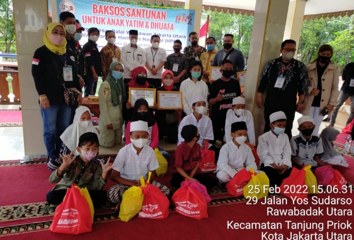 HPN 2022, KBBWJU Beri Bantuan Sosial Kepada 60 Anak Yatim dan Kaum Dhuafa