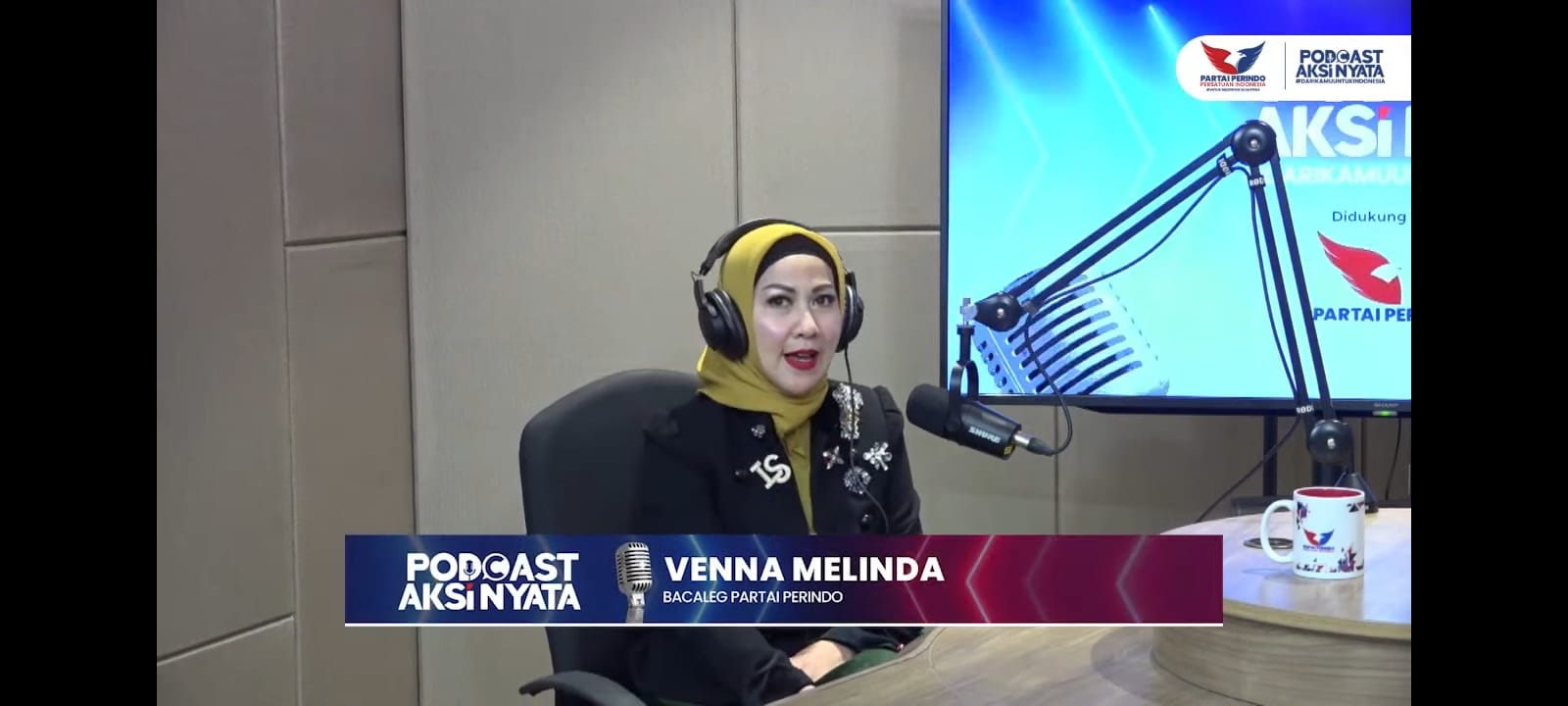 Balik ke Dunia Politik, Venna Melinda Ungkap Alasan Pilih Gabung Partai Perindo