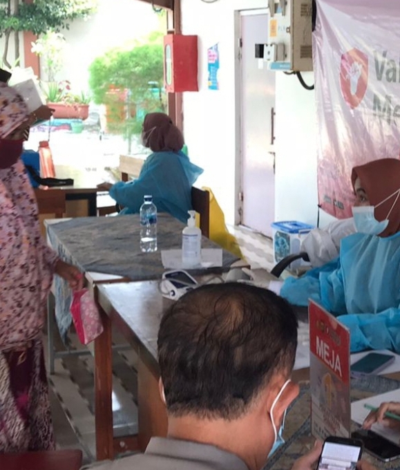 Ingin Warga Sehat saat Puasa, Polsek KepSeribu Utara Gelar Vaksinasi Booster di 4 Pulau