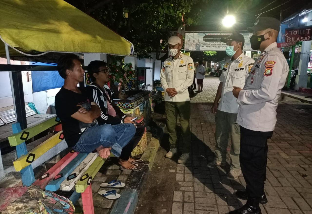Patroli Malam Presisi Dilaksanakan Polsek Kep. Seribu Selatan Guna Cegah Guantibmas