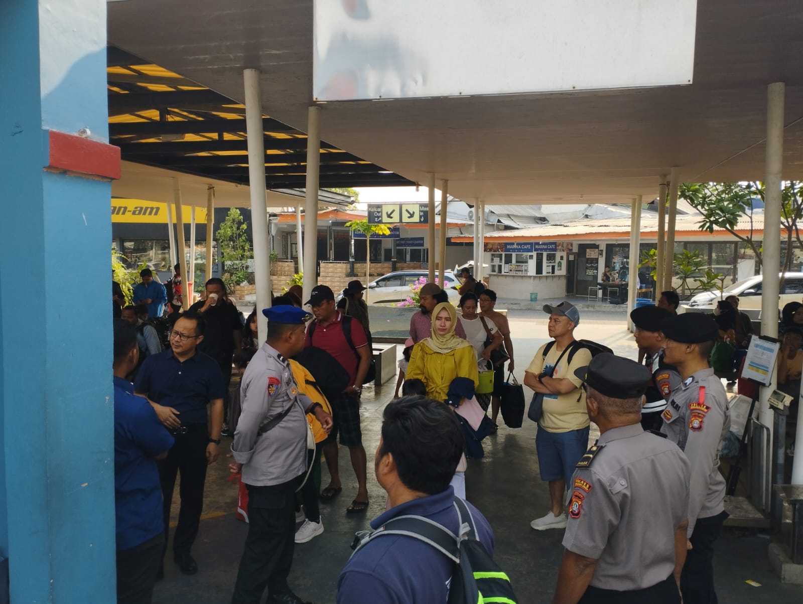 Polres Kepulauan Seribu Amankan Keberangkatan Warga dan Wisatawan ke Kepulauan Seribu