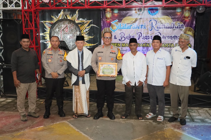 Pererat Silaturahmi, Kapolres Ajak Ormas Se-Jakut Bukber