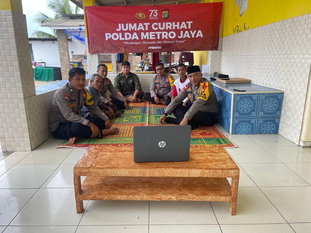 Jumat Curhat, Polres Kepulauan Seribu Serap Keluhan Masyarakat Lewat Ketua RW