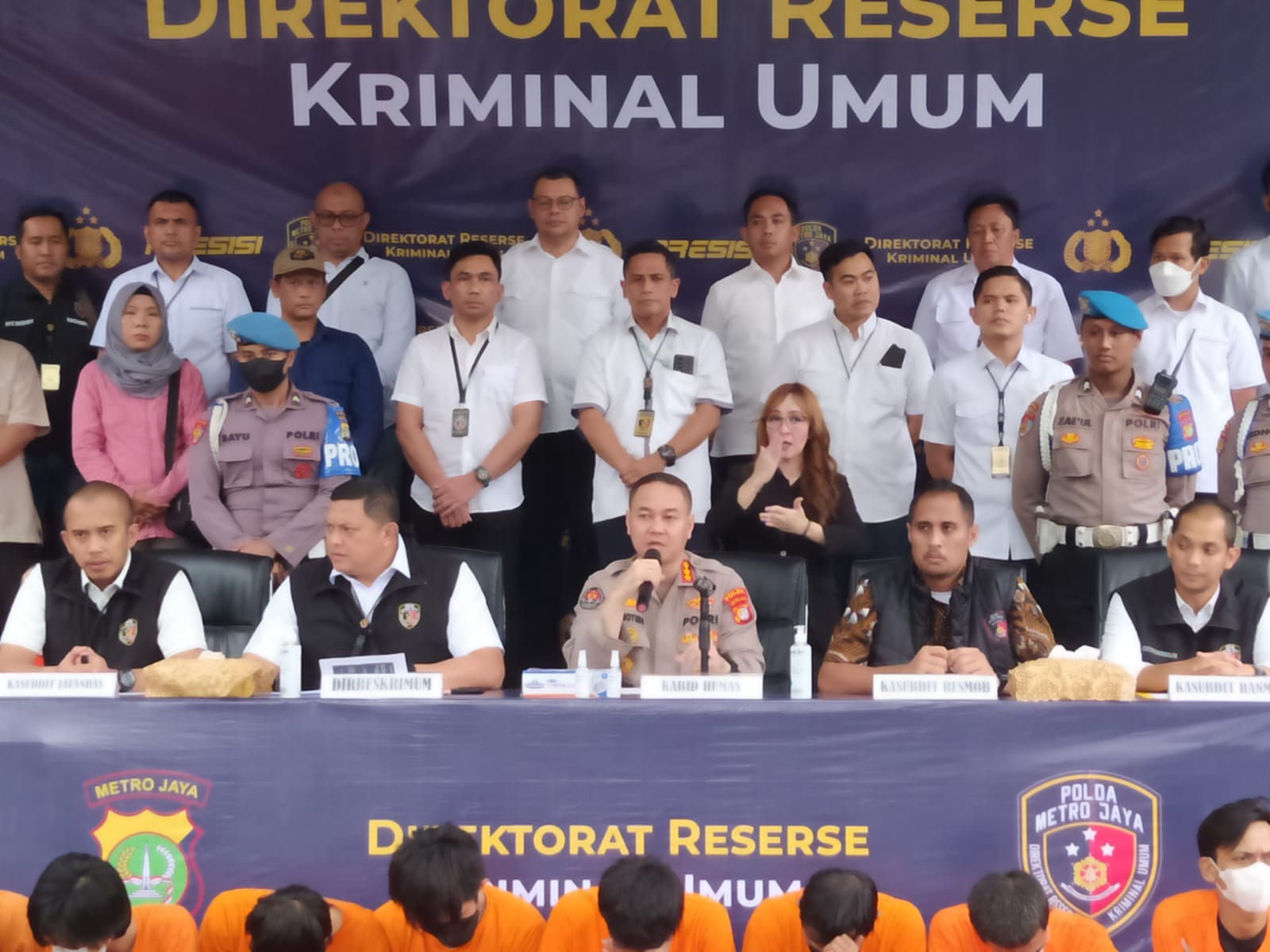 Ditreskrimum PMJ Gelar KRYD 30 Hari Tangkap 296 Tersangka 