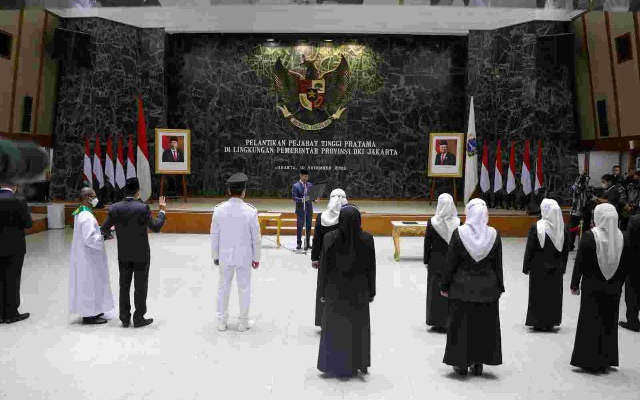 Lantik 11 Pejabat Eselon II Di Pemprov DKI, Ini Alasan Heru Budi