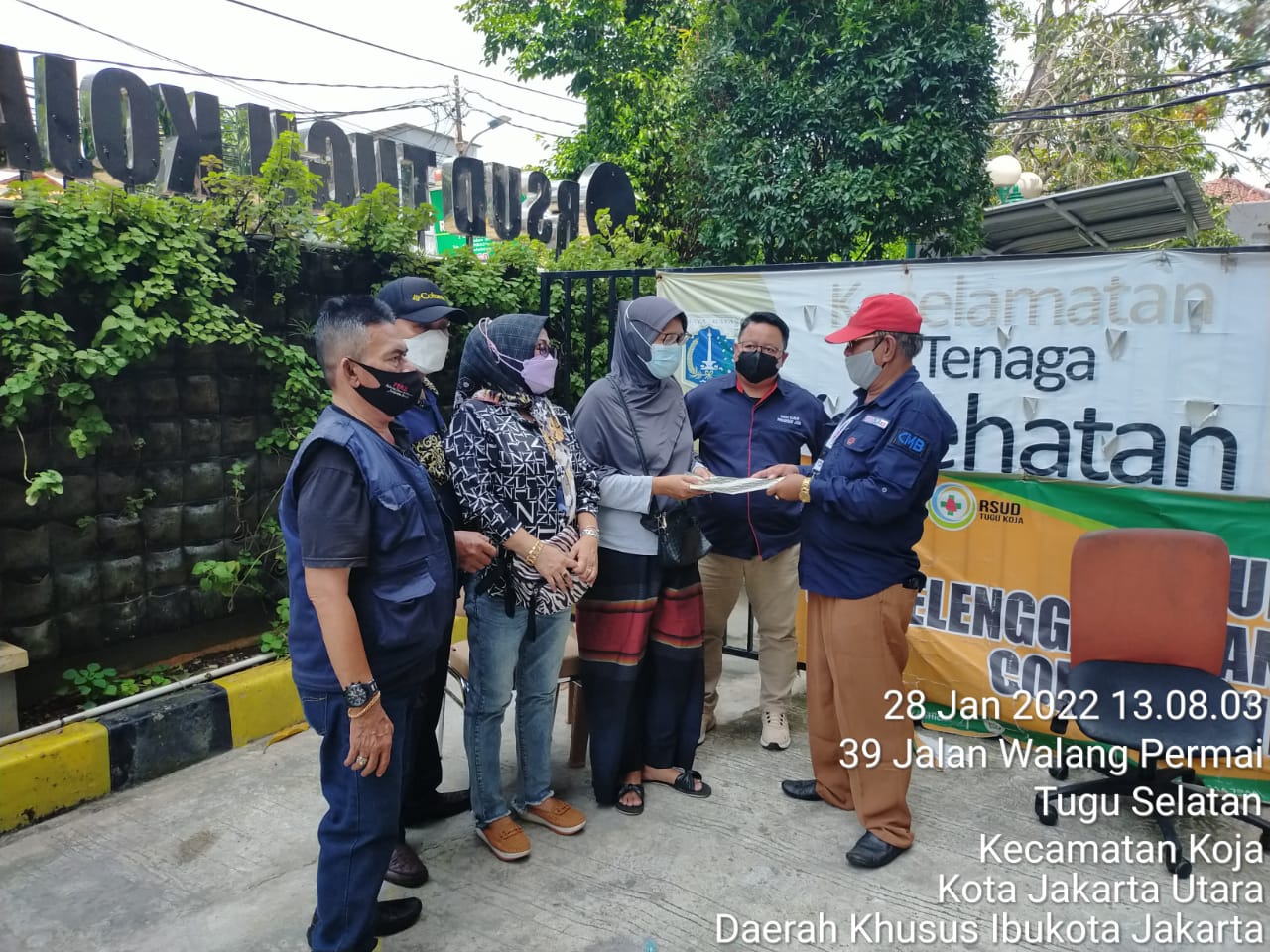 Sambut HPN 2022, KBWJU Beri Bantuan Jurnalis yang Sedang Dirawat di Rumah Sakit