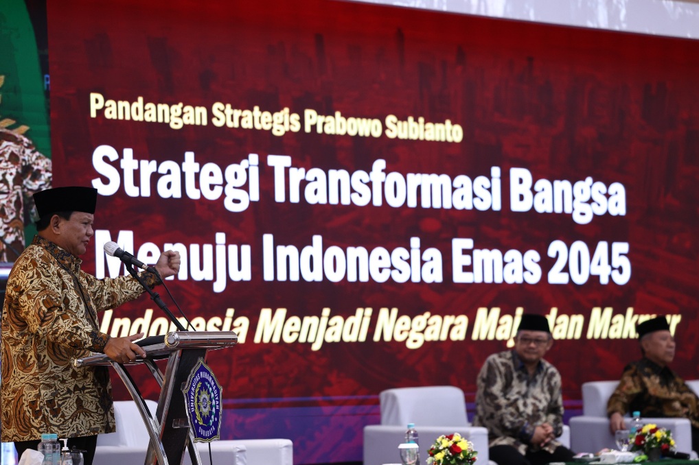 Prabowo Hadiri Dialog Muhammadiyah di Surabaya, Tampung Masukan Soal Program