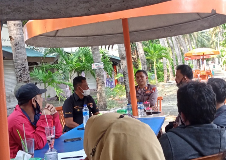 Bangun Sinergitas Jelang Ramadhan, Kapolres Kepulauan Seribu Gelar Silaturahmi dengan  Awak Media