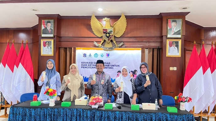 Sinergi PAM JAYA dan WCR Siapkan Generasi Penerus Bangsa Bebas Stunting