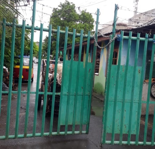 Warga Harapan Mulya Keluhkan Penutupan Akses Jalan Perunggu