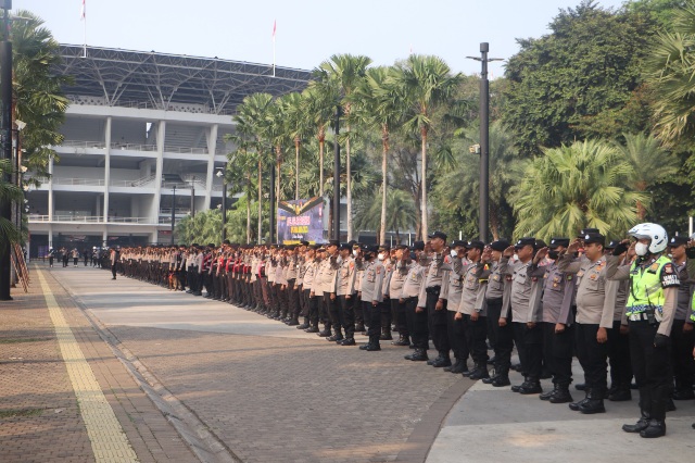 1.563 Personel Gabungan Amankan FIFA World Cup di Senayan