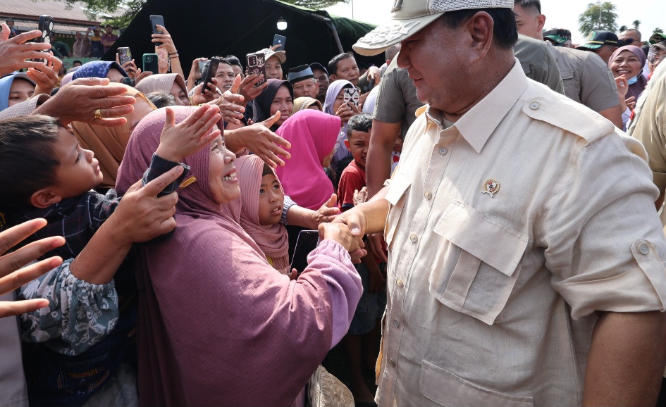 Prabowo Apresiasi Kerjasama Erat Semua Pihak Bantu Korban Erupsi Gunung Marapi