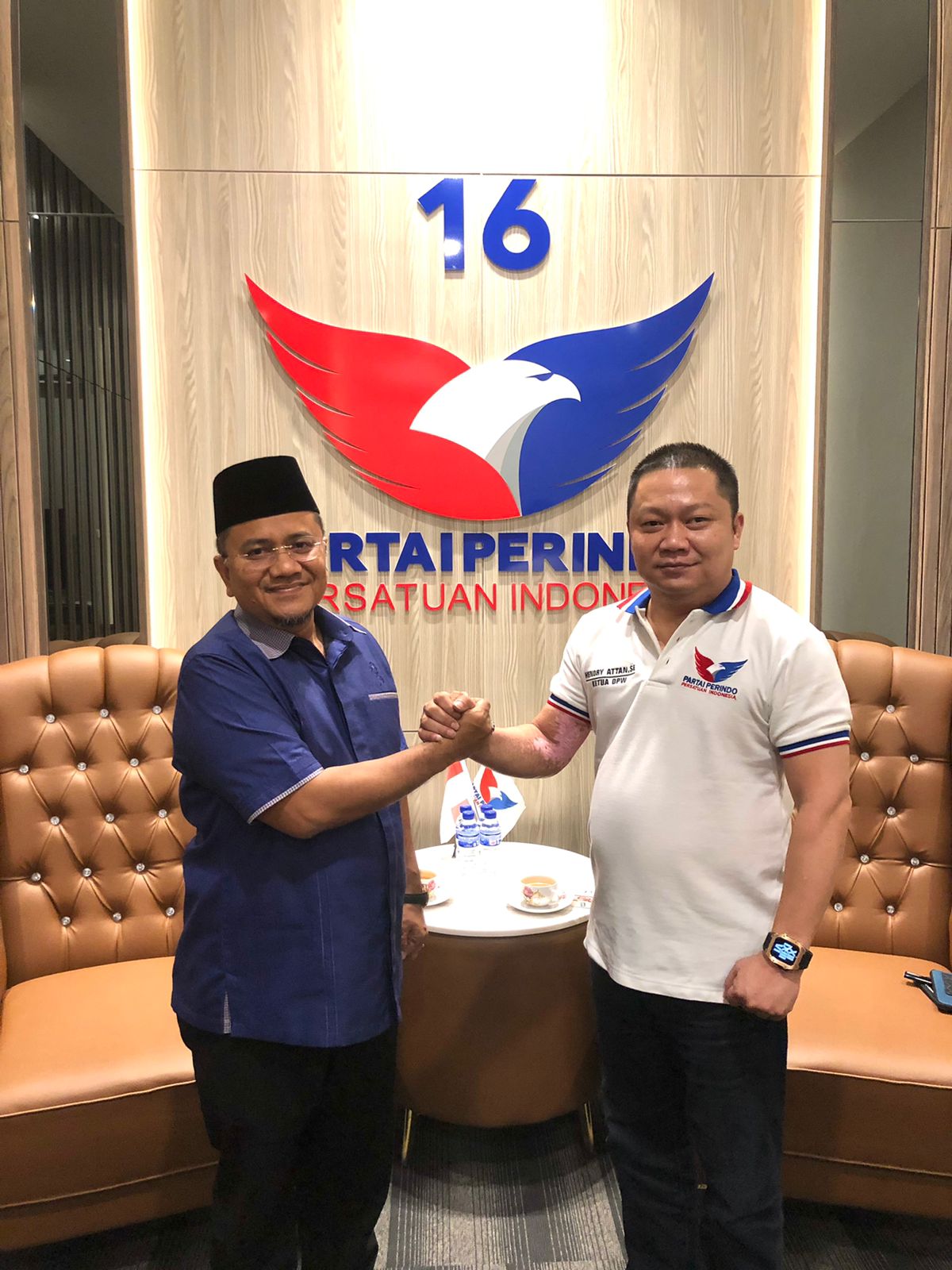 Kunjungi DPW Perindo Jambi, Wakil Wali Kota Nyatakan Siap Kolaborasi di Pilkada 2024