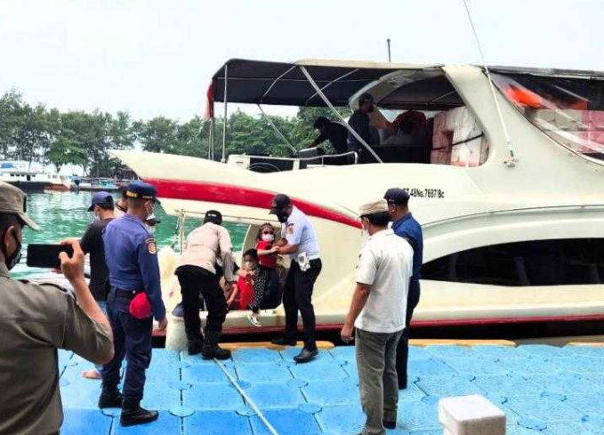 Baru Tiba di Pulau Pari Kep Seribu Selatan, 46 Wisatawan Scan PeduliLindungi