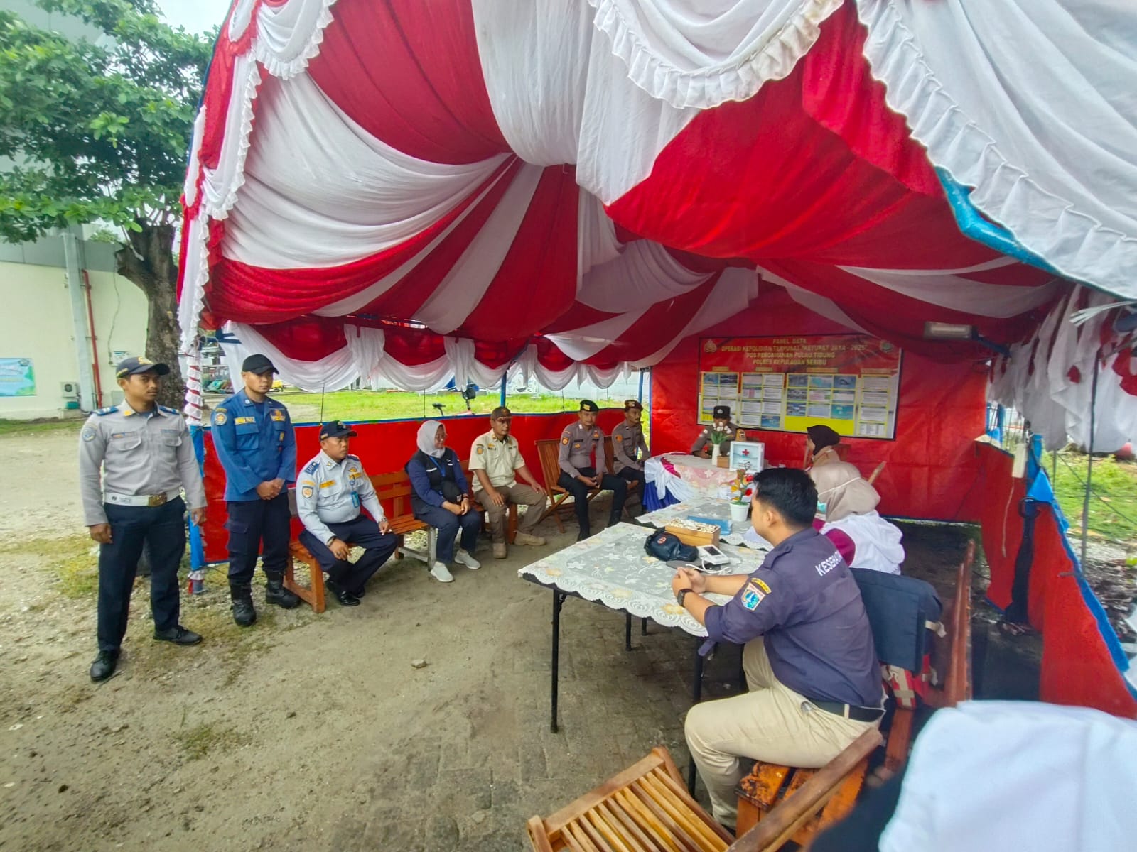 Pospam Lebaran 2025 Polsek Kepulauan Seribu Selatan Siap Layani Pemudik dan Wisatawan