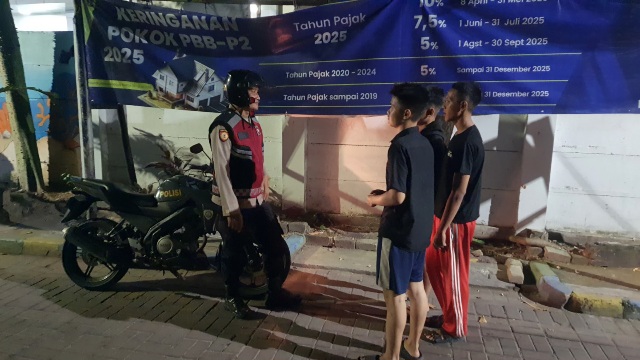 Patroli Malam Aman Nusa I 2025, Polsek Kepulauan Seribu Selatan Bersama TNI dan Stakeholder Jaga Kamtibmas Kondusif