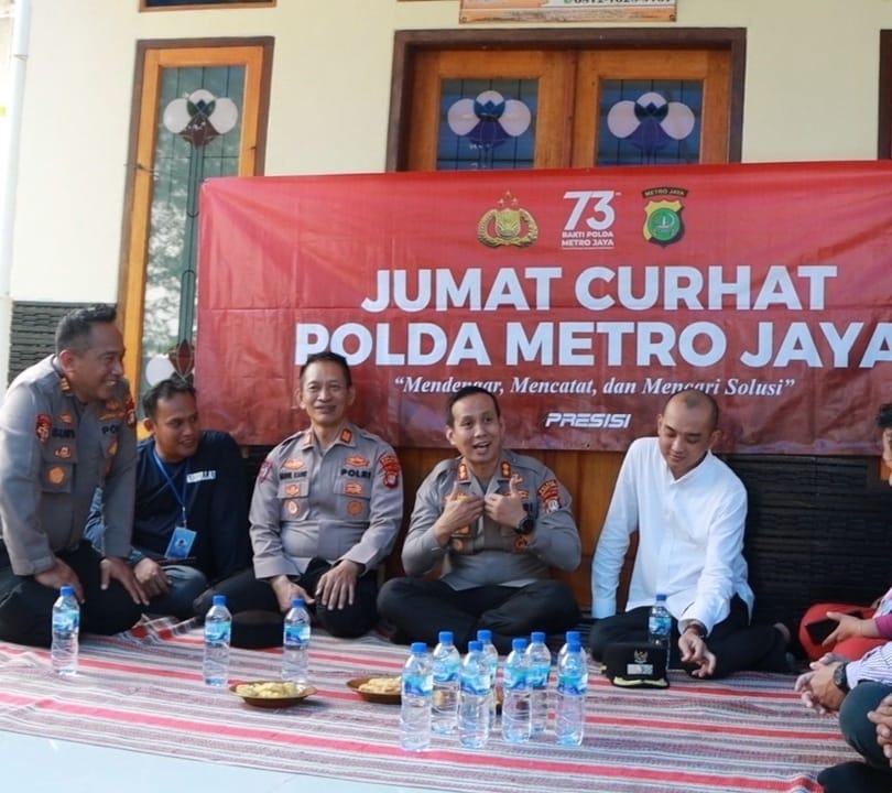 Jumat Curhat di RW 03 Pulau Lancang, Kapolres Dapat Laporan Remaja Nongkrong Hingga Larut Malam