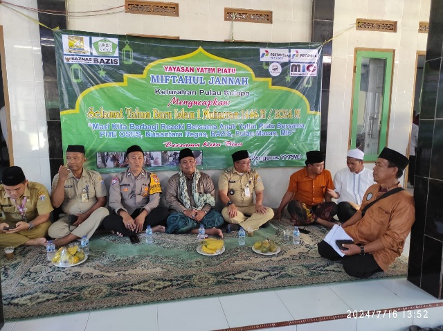 Bhabinkamtibmas Pulau Lancang Rangkul PPSU Jaga Kamtibmas