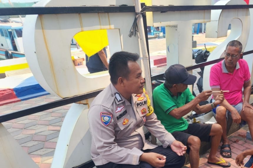 Bhabinkamtibmas Pulau Pramuka, Polres Kepulauan Seribu, Berjaya dalam Silaturahmi dengan Warga Pulau Panggang