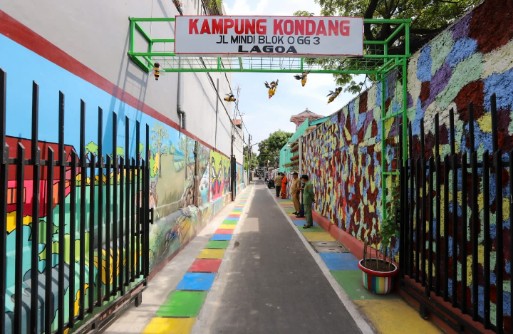 Kampung Kondang Lagoa Ditata Ciamik