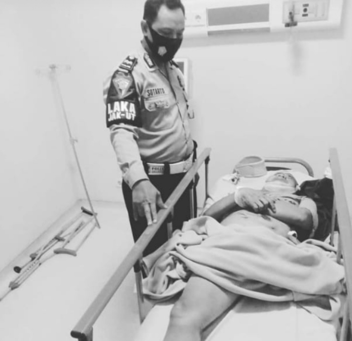 Satlantas Polres Jakut Kesulitan Buru Pelaku  Tabrak Lari Lansia di Pluit