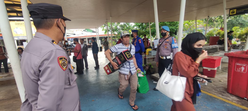 Setiap Hari, Pengamanan Dermaga Marina Ancol Dilaksanakan oleh Polres Kep. Seribu