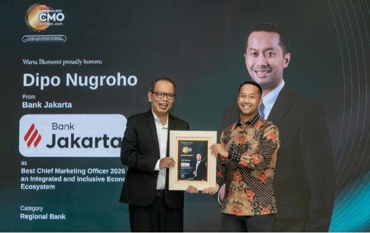 Bank Jakarta Raih Indonesia Best CMO Awards 2026 dari Warta Ekonomi