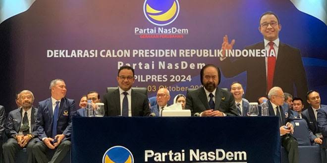 Deklarasi Capres NasDem di Tengah Kedukaan Banjir Kritik