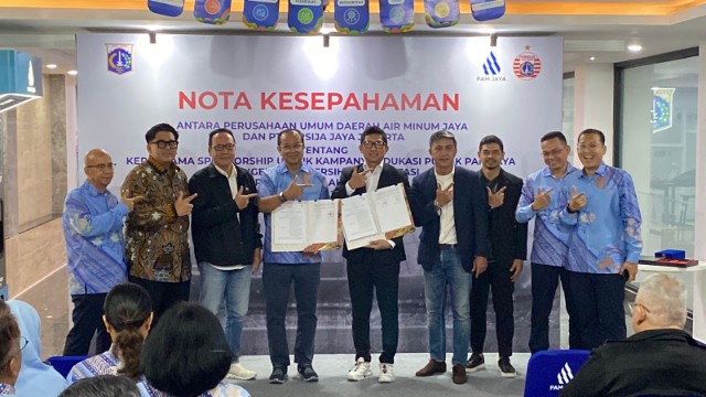 PAM Jaya Rekrut Bambang Pamungkas dan Persija, Target Air Bersih 100 Persen di Jakarta Makin Ngebut