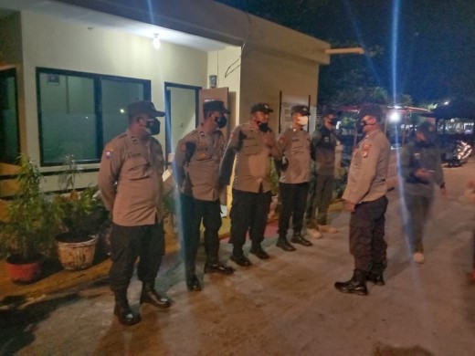 Cegah Munculnya Guantibmas, Polsek Kep. Seribu Utara Aktif Patroli Malam