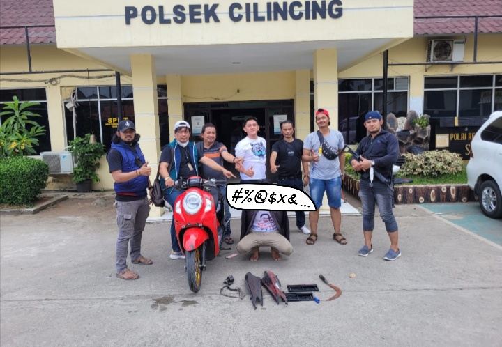 Satu Dari Tiga Pelaku Bajing Loncat Pencuri Potongan Besi yang Sempat Viral, Ditangkap Unit Reskrim Polsek Cilincing